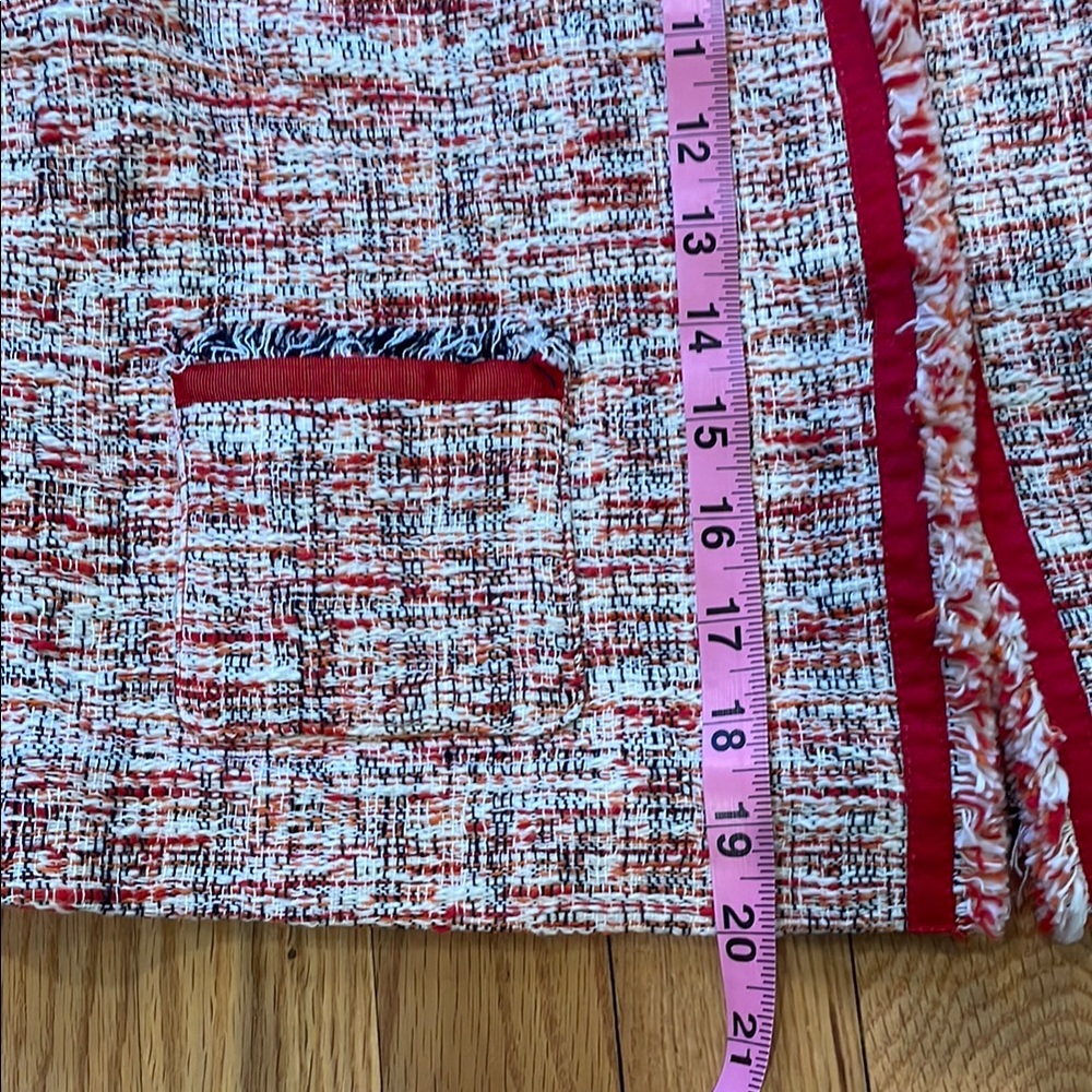 Vtg Dal 1926 Davide Cenci Womens Tweed Blazer Size‎ 4 Old Money Luxury Elegant - Picture 8 of 11